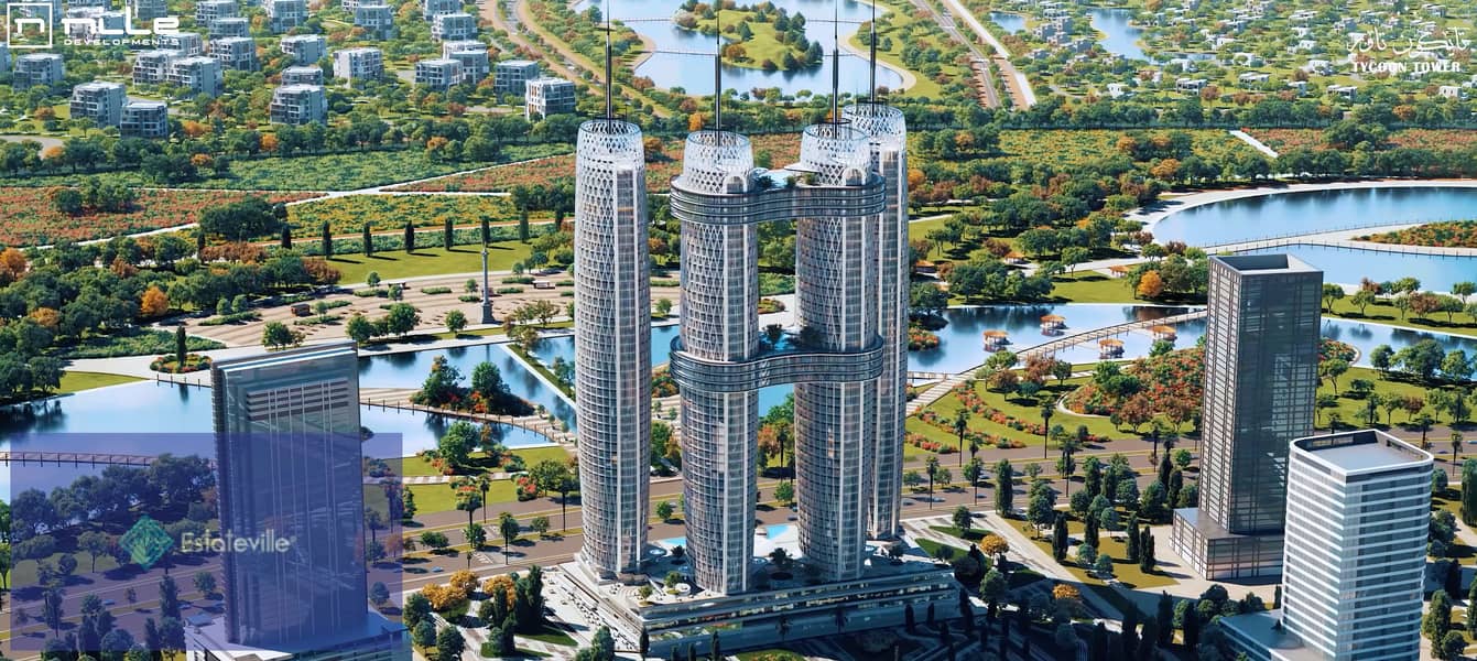 A hotel room in the Grand Millennium Hotel, the tallest hotel in Africa, with an annual rent of 15% after receipt for 5 years 3