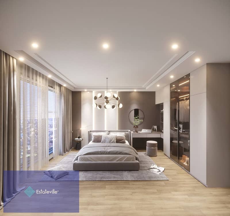 25% hotel share on the tourist promenade, super luxurious finishing with furnishings under the management of Concorde El Salam, fixed in the contract 3