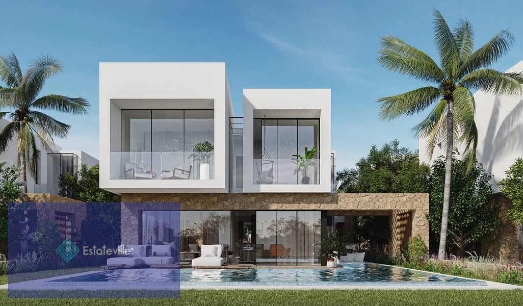 In installments over 9 years, a stand alone villa for sale in Azha village in the heart of Ras El Hekma on the North Coast 4