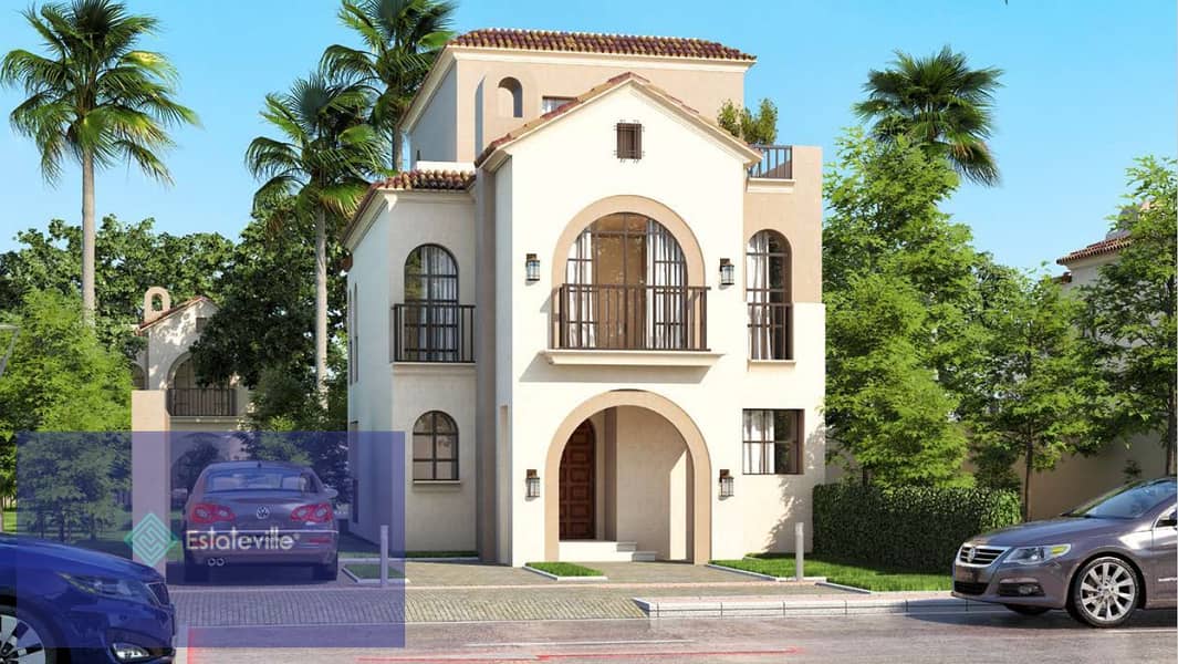 With a down payment of 647,000, a villa for sale in installments over 8 years in Saray, Nasr City Company 4