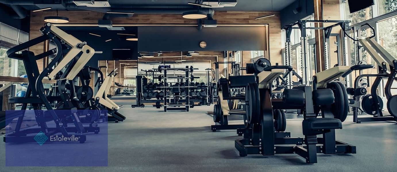 صالة جيم Gym للبيع جاهز للمعاينه علي اهم محاور و مدخل العاصمة بالتقسيط علي 5 سنوات 5