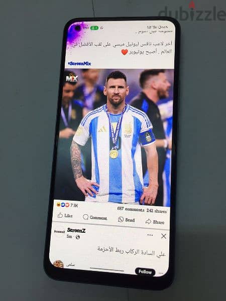 ريلمي 8 pro بحالة جيدة بيع او بدل 4