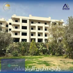 130 sqm apartment, immediate receipt, in Zahraa El Maadi, Al Miraj Al Safli, with installments over 48 months. 0