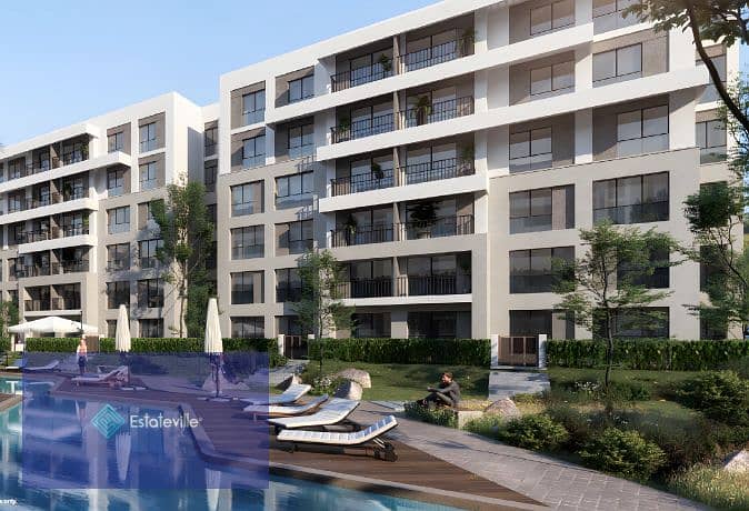 Townhouse with installments over 9 years in front of Madinaty and the Ring Road, Lagoon view 3