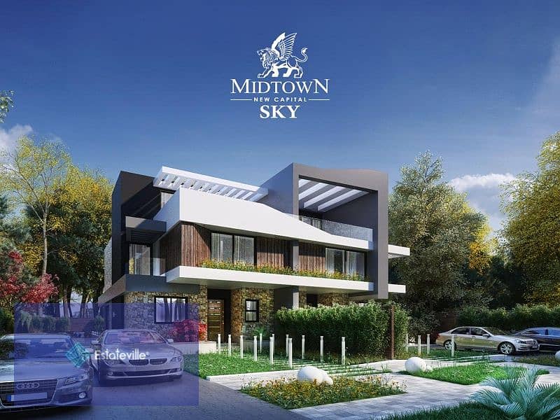 Twin house with a down payment of 2 million 700 thousand at a 5% discount in front of Al-Futtaim Mall and installments over 7 years 4