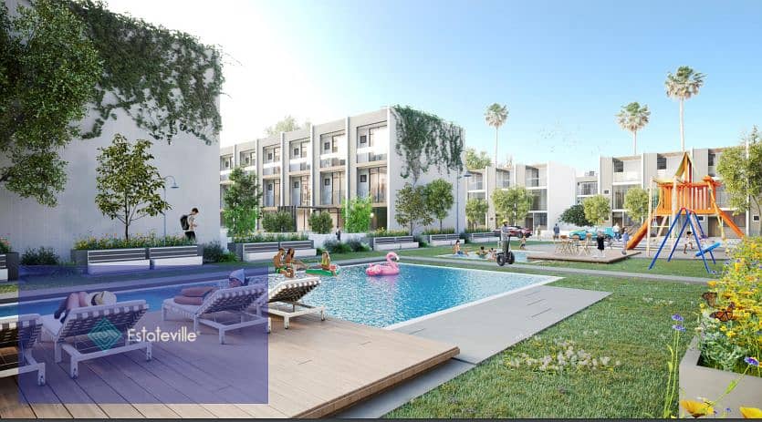 Finished townhouse on Mazar Garden directly in Mostakbal City with installments over 75 months 3