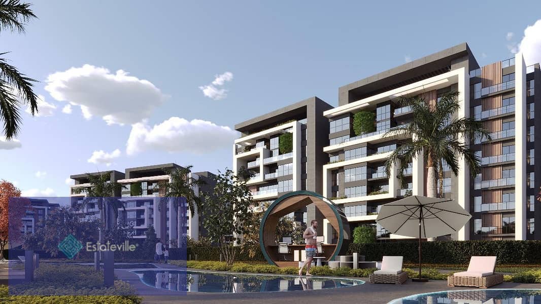 Installment with a cash discount of 30% over 3 years and less down payment on a 225 sqm apartment with swimming pool view 4