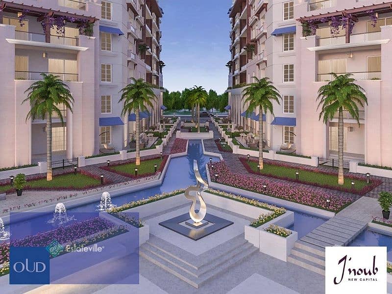 3-room apartment in Garden View, Water Feature, in front of Al-Futtaim Mall, with installments over 5 years 7