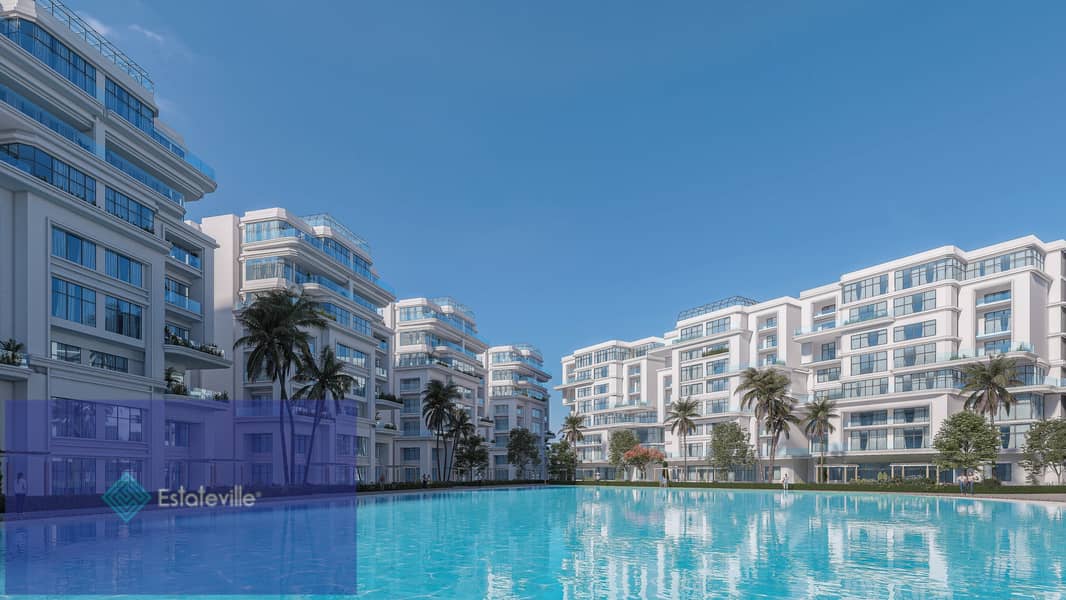 With a down payment of 411 thousand, a contract for a two-bedroom apartment in the heart of R7 and next to the International University in installme 4