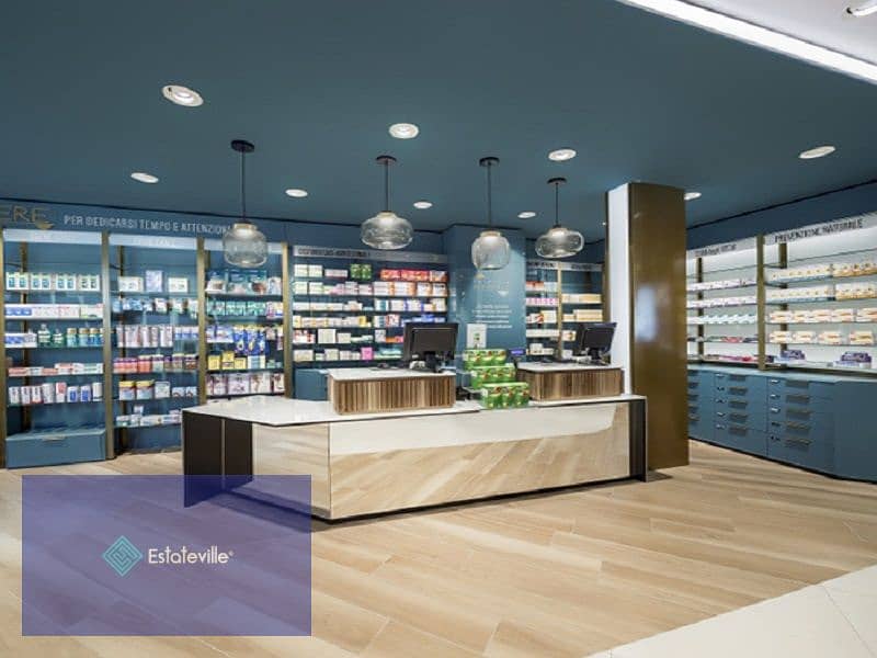 A pharmacy built for one year’s receipt at the highest rental rate and serving the largest residential neighborhood, R2, R3, in installments. 5