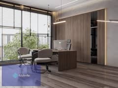 Office with a 15% discount, facing the Tower Corner on the western axis and the central axis in front of the Financial District and Al Masa Hotel 0