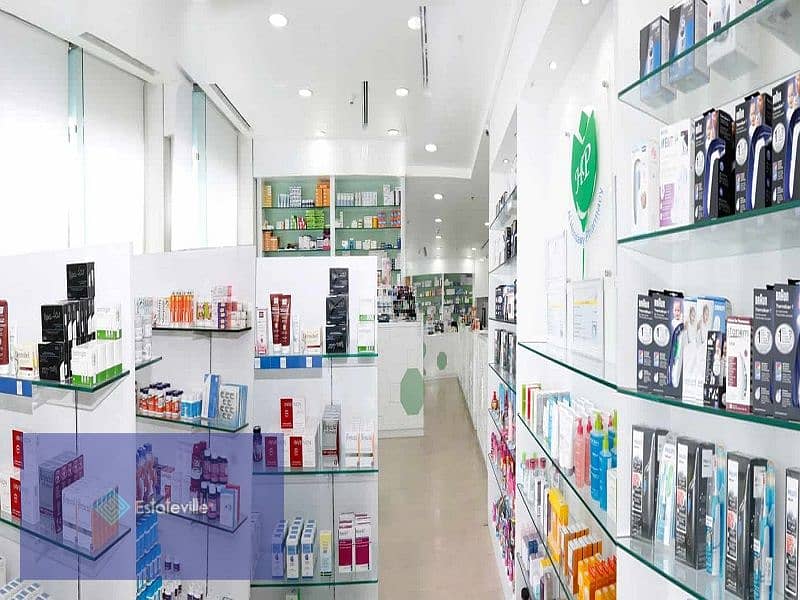 Pharmacy in the heart of the compound at the opening price with a 10% discount in the Jasmine area and the second row from the northern ninety 3