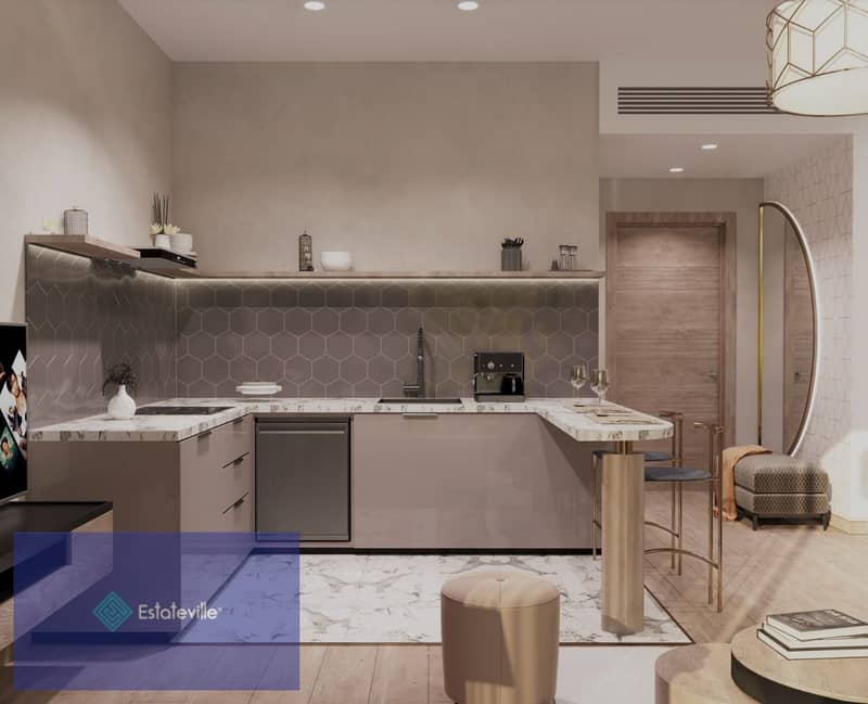 With a 30% discount and installments, the lowest price for a two-bedroom apartment in the capital, in front of the embassy district, two hotels, a uni 6