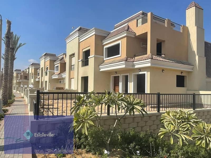 Independent villa in the largest villa compound in Mostakbal next to Madinaty and on Suez Road with a 5% down payment and 8-year installments 4