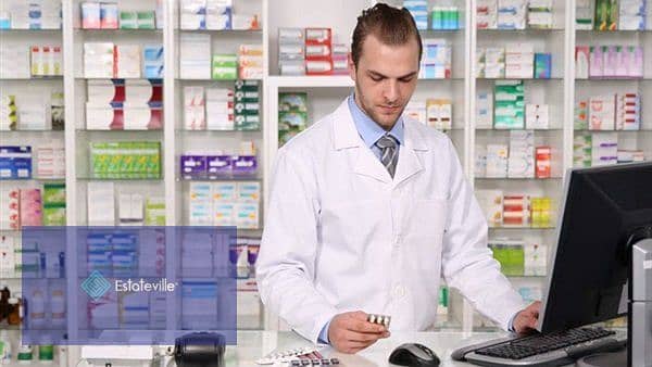 A pharmacy with a discount of 9 million on the northern 90th in front of the entrance to Al-Marasem Hospital and next to 3 international schools in Am 7