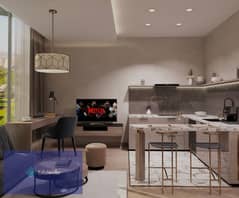 3 bedroom apartment finished with air conditioners, delivery in two years with the highest construction rate next to the capital airport, the embassy 0