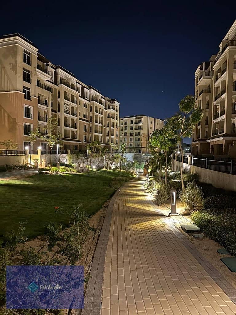 Ground floor apartment 106 meters with a 68-meter garden in the largest compound in Mostakbal next to Madinaty and Suez Road with the strongest develo 9