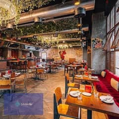 A partnership restaurant with Charlie Chaplin with a monthly profit of 30,000 EGP per contract as a minimum, with an annual increase for 10 years and 0