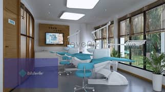 Dental clinic for sale, finished, in installments over 9 years, wall in wall, with Sodic 0