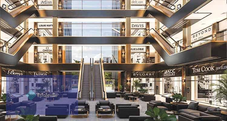 With a 5% interest, you will own a ground floor store in a distinguished location, with walking and shopping at the Al-Massa Hotel, Powell and the str 7