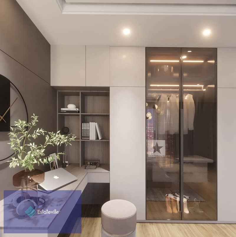 Apartment 145 meters 3 rooms with a down payment of 300 thousand and payment over 8 years in Golden Square in the Fifth Settlement directly in front o 4