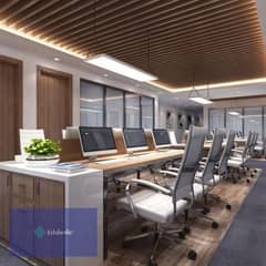 60-meter office directly on the northern ninetieth in the fifth settlement in front of the Mobil gas station with a down payment of 490 thousand and p