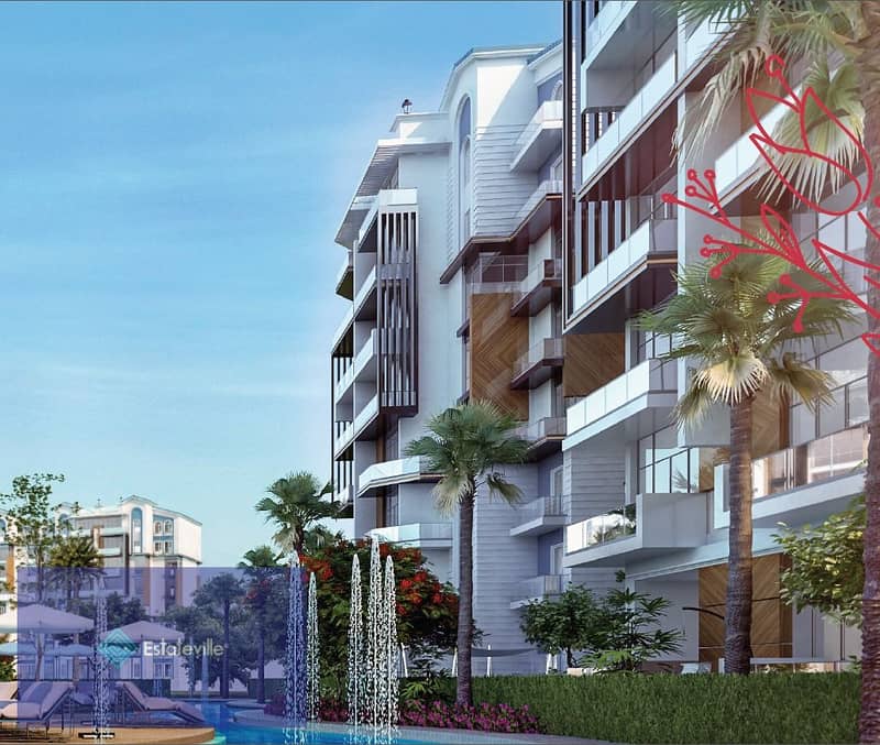 Pay 10% and contract for a two-bedroom apartment with a distinct view on the Diplomatic Quarter and payment facilities up to 10 years without interest 1