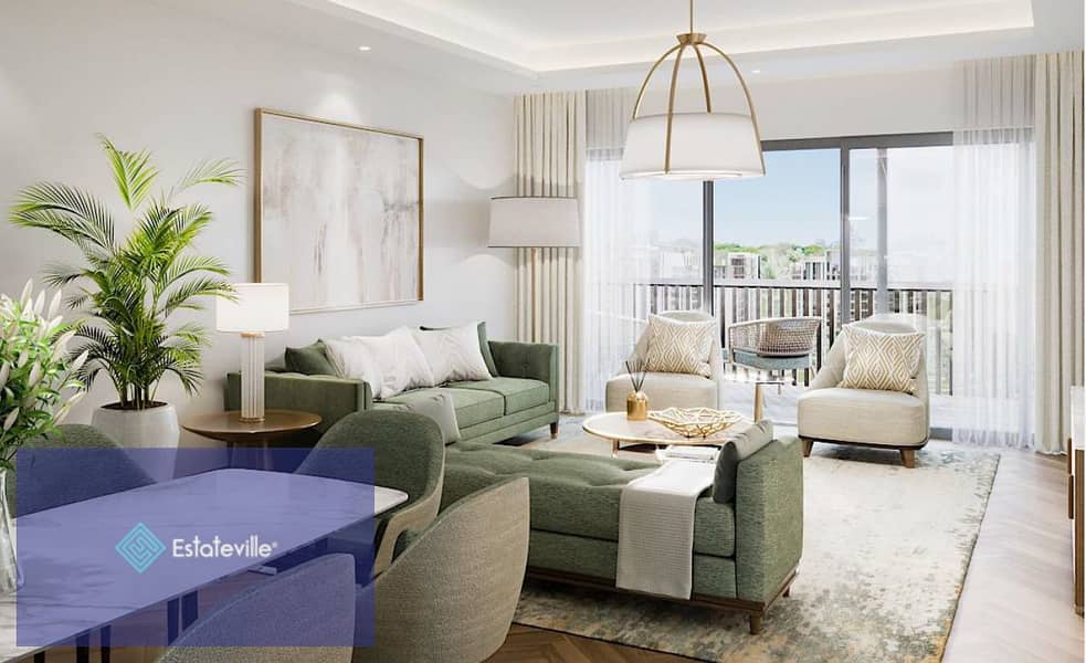 Apartment 155 meters with a down payment of 880 thousand and payment over 8 years in front of Hyde Park at the lowest price in the Fifth Settlement, l 8