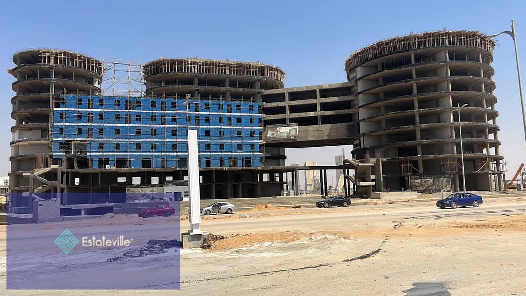 Office 50 meters, immediate receipt, with a down payment of only 918 thousand and payment over 5 years, the first number on the Al-Amal and Ministries 1