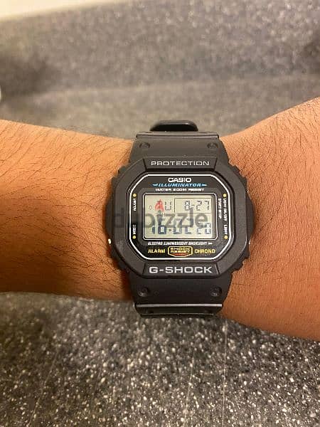 Casio G Shock DW5600-1V 0