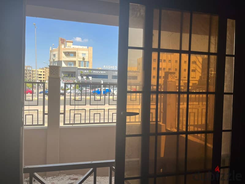 Duplex for sale, ground floor with garden in front of the gate of Beverly Hills, Range Rover and Mercedes, Sheikh Zayed 11