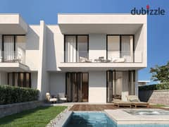 Own Townhouse Fully Finished delivery in 2026 in Ras El-Hekma under market price 0