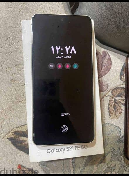 موبيل سامسونج s21fe 128gb 8Ram 7