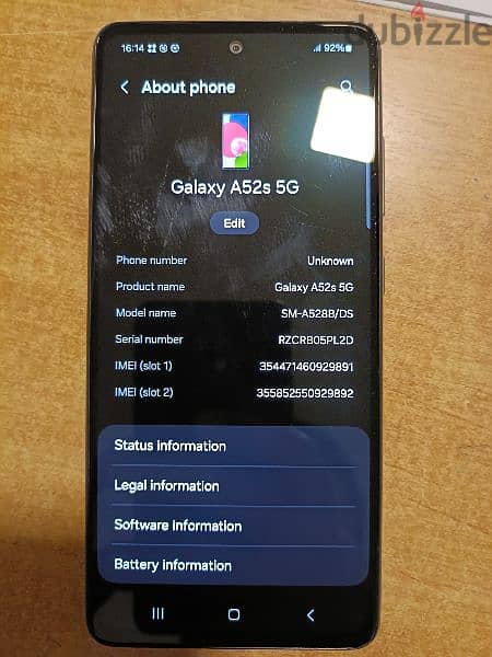 Samsung A52s 5G 0