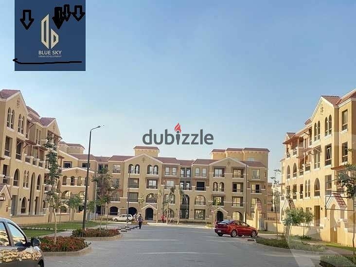 three-bedroom apartment for sale in Maadi View Al-Shorouk Compound, located in front of Gate 2 of Madinaty. 5