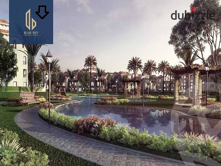 three-bedroom apartment for sale in Maadi View Al-Shorouk Compound, located in front of Gate 2 of Madinaty. 12