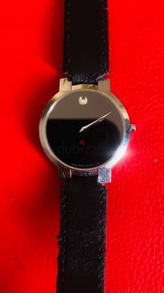 MOVADO MUSEUM BLACK QUARTZ REF. 84 45 1891 35MM