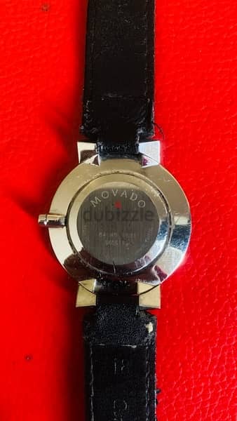 MOVADO MUSEUM BLACK QUARTZ REF. 84 45 1891 35MM 1