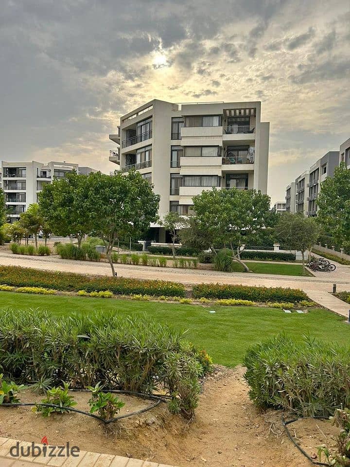 164 m ground in Garden in Nasr City apartment Steps including Crown City in front of Cairo Airport at the entrance to the gathering 8