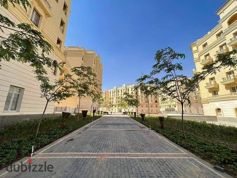 Your apartment in R5 in the heart of the Administrative Capital Fully finished, built in the French style Ready to move 5% down payment 11