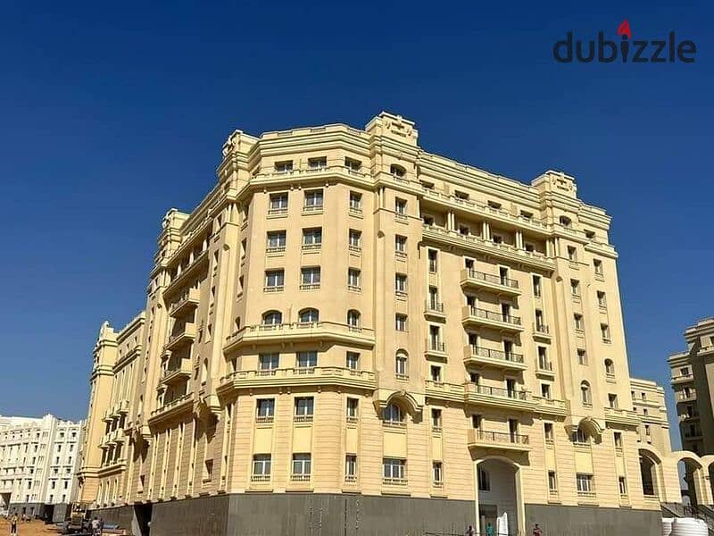 Your apartment in R5 in the heart of the Administrative Capital Fully finished, built in the French style Ready to move 5% down payment 13