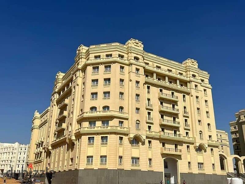 Your apartment in R5 in the heart of the Administrative Capital Fully finished, built in the French style Ready to move 5% down payment 6