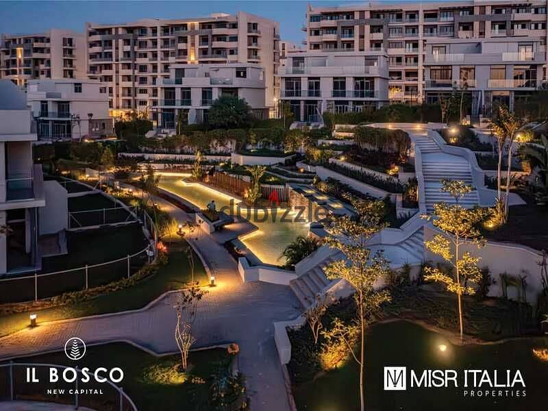 With a special discount on cash, get an apartment for sale with Ready to move in the heart of the capital, management, with a 5% DP with Misr Italia 1