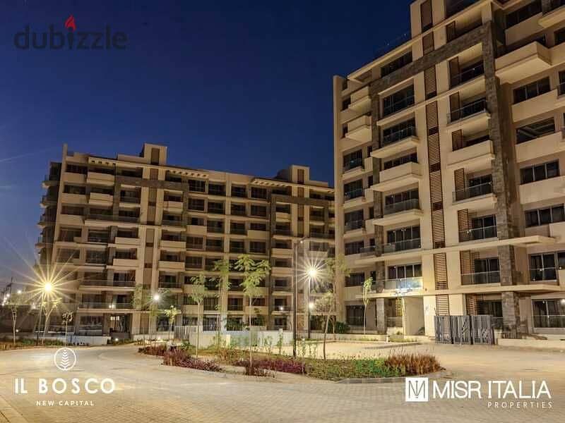 With a special discount on cash, get an apartment for sale with Ready to move in the heart of the capital, management, with a 5% DP with Misr Italia 3