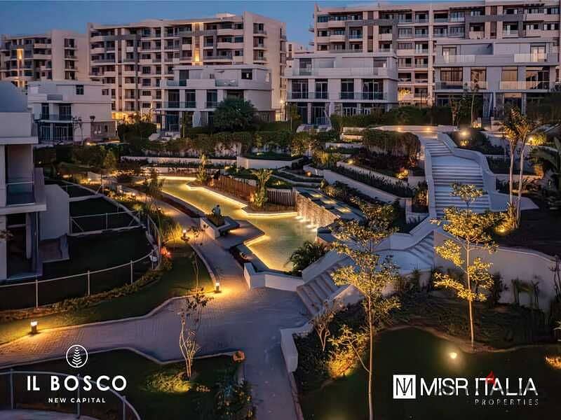 Get an Ready to move apartment  the heart of the new capital , with a special discount on cash and a 5% down payment with Misr Italia 4