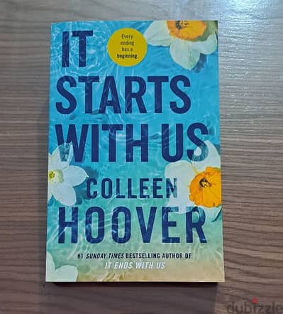 It starts with us by Colleen Hoover. (Original)