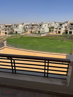 Standalone for sale  bahry view wide garden finished with A/c’s in Uptown Cairo Compound