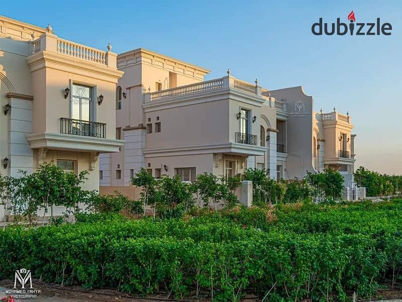 شقه غرفتين استلام فوري بتشطيب كامل في قلب العاصمه الاداريه مبني علي الطراز الفرنسي | 5% مقدم * Garden city * 16