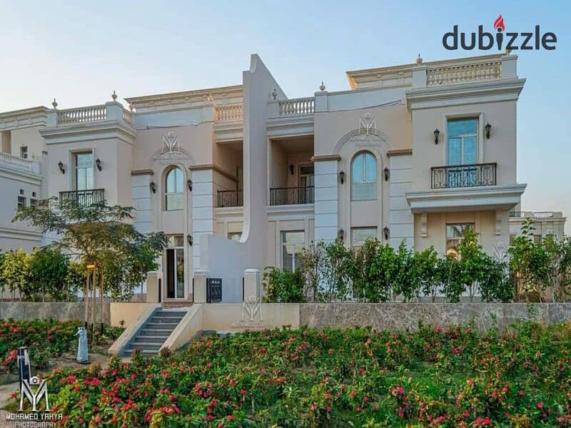 شقه غرفتين استلام فوري بتشطيب كامل في قلب العاصمه الاداريه مبني علي الطراز الفرنسي | 5% مقدم * Garden city * 21