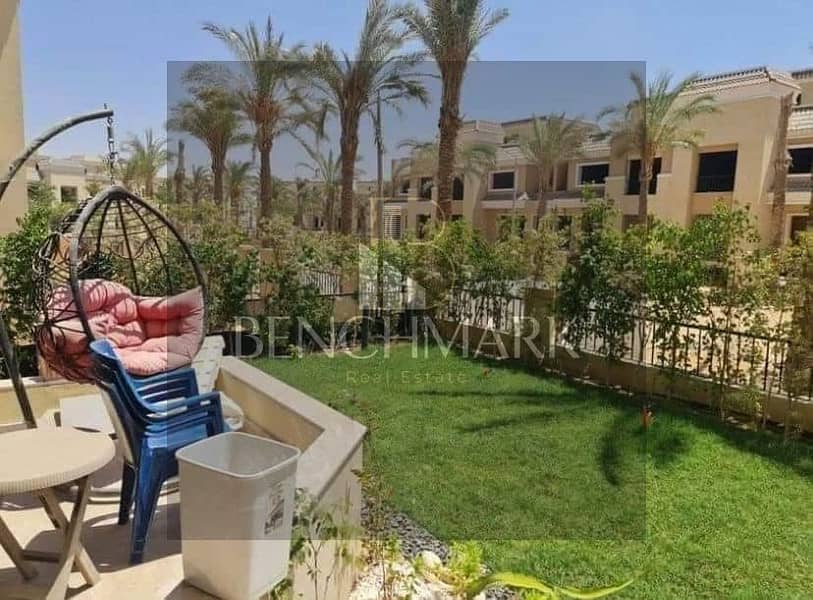 Standalone Villa ( S Villa ) 239m with garden 60m and roof 78m for sale in Sarai Compound esse residence, New Cairo, Mostaqbal City, next to Madinaty 11